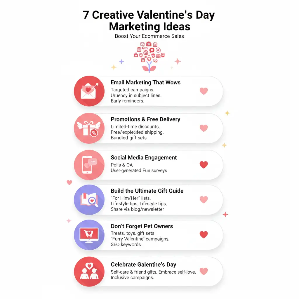 7 Creative Valentine’s Day Marketing Ideas Matrix Internet Valentine day infographics