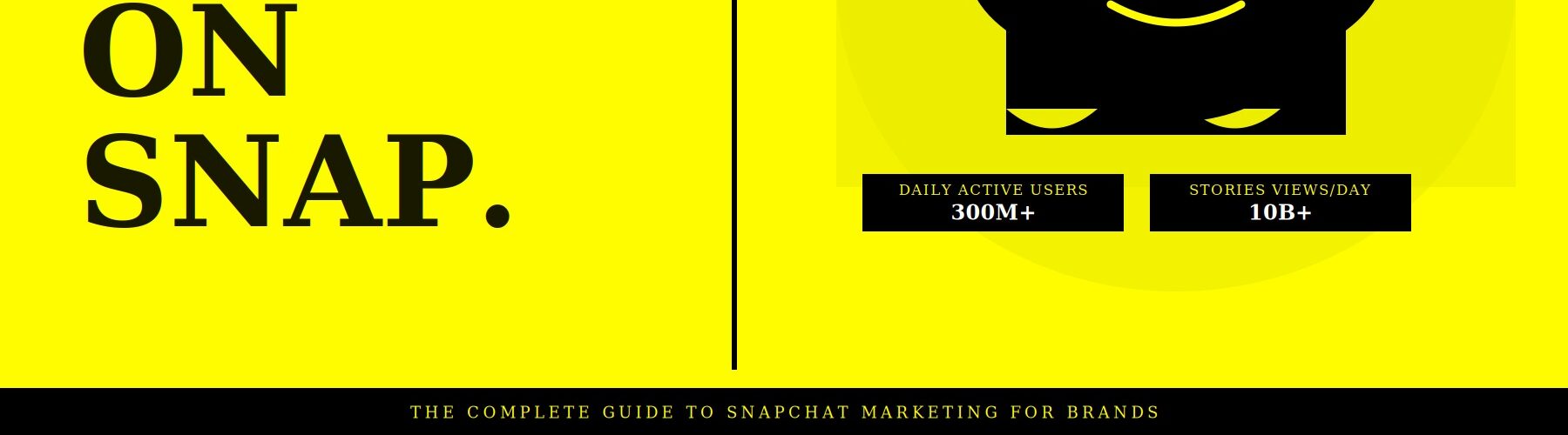 Snapchat banner