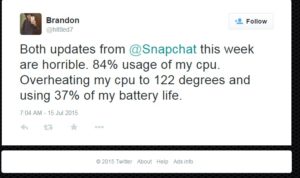 Snapchat Users Annoyed With New Update Matrix Internet 099800