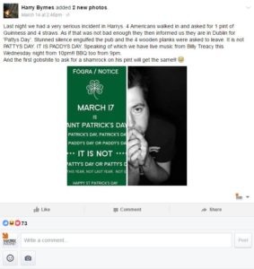 Top 5 Patrick's Day Social Media Campaigns Matrix Internet Harry Byrnes