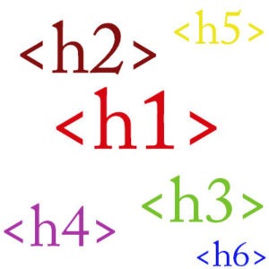 Heading Tags Matrix Internet H1, H2, H3, H4, H5, H6