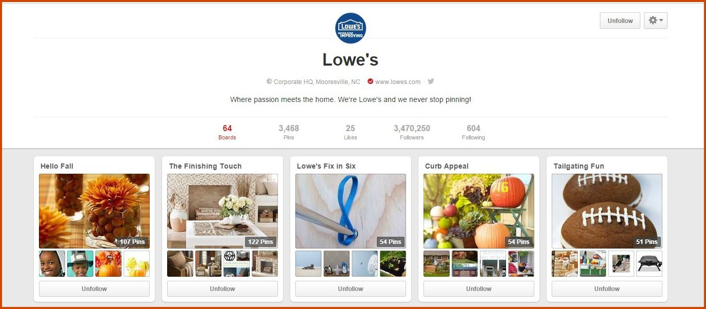 Pinterest Marketing Tips For Your Business Matrix Internet lowe's pinterest