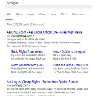 Google ADS in SERP