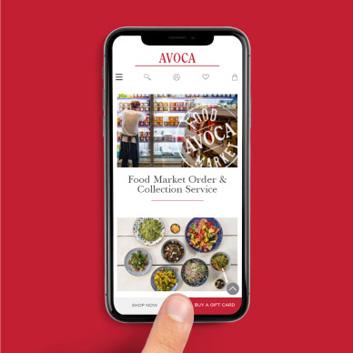 Avoca Mobile Website