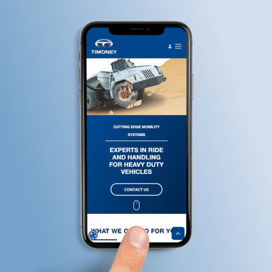 Timoney Technology Mobile Website