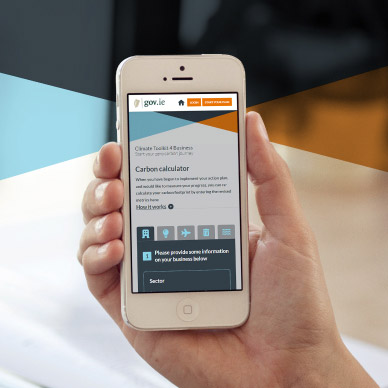 Mobile Website - Climate Toolkit 4 Business (Gov.ie)