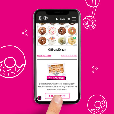 Mobile Website Offbeat Donuts