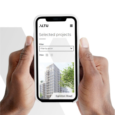 Mobile Website ALTU Architects