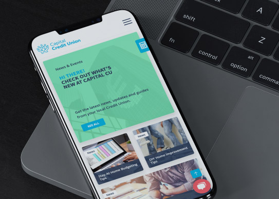 Capital Credit Union Mobile Website