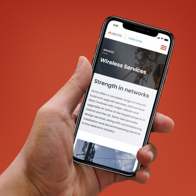 Secto mobile website