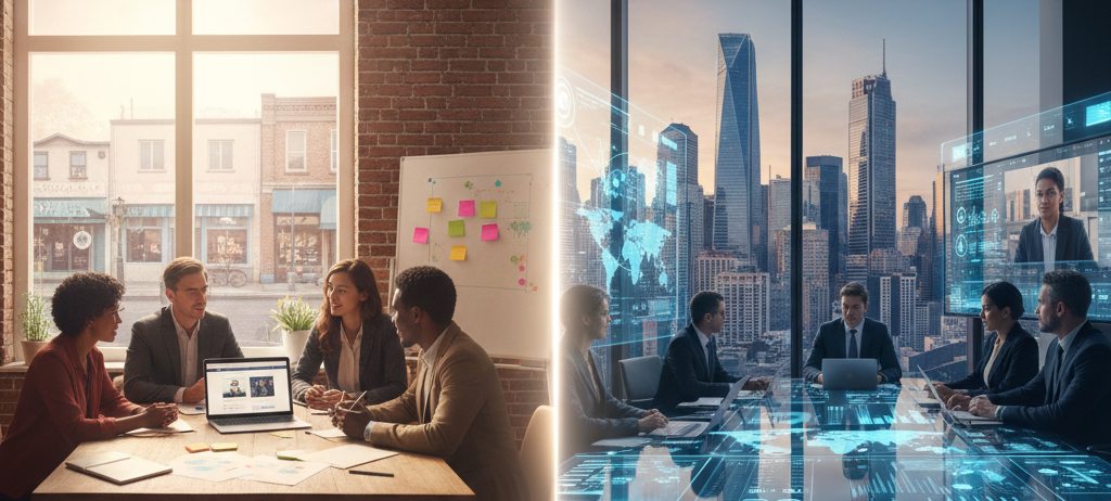 100 Questions You Should Know About Digital Marketing Agencies Matrix Internet Small business vs enterprise needs