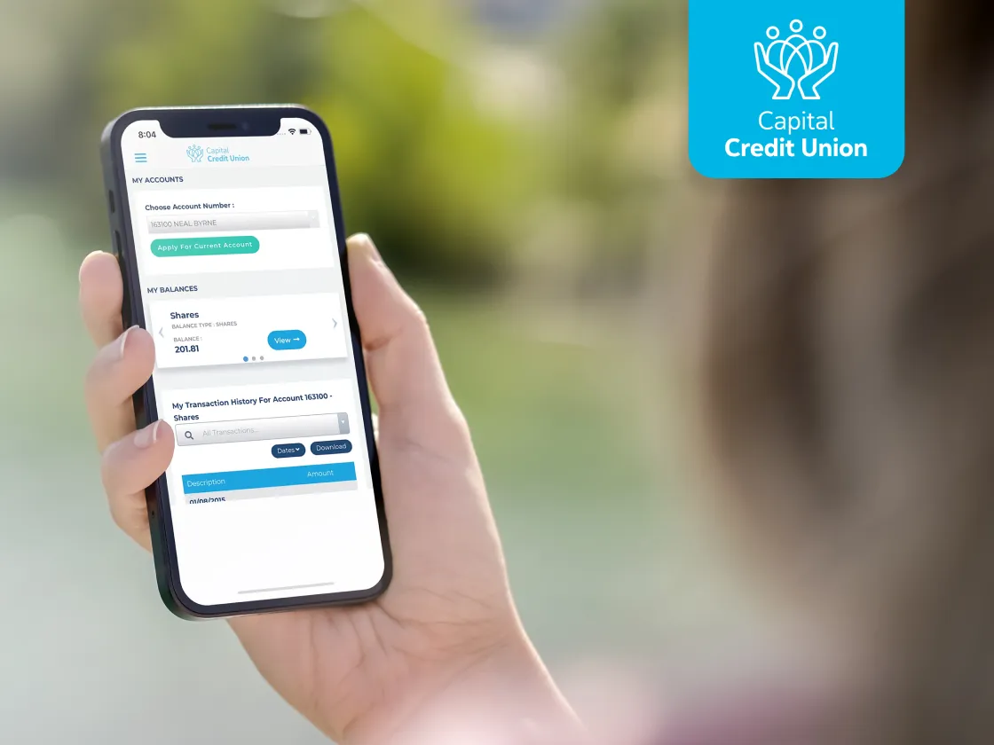 Capital Credit Union Matrix Internet Mobile layout - Capital Credit Union