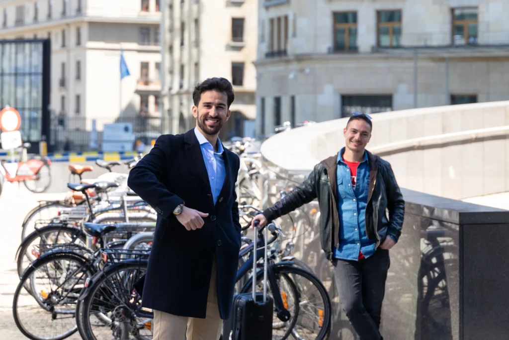 How Matrix Internet Builds Safe, Compliant Digital Platforms Matrix Internet Giuseppe and Panos in Brussels
