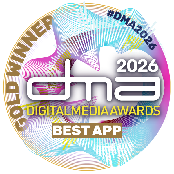 Matrix strikes Gold and Silver at the Irish Digital Media Awards Matrix Internet 2026 Irish Digital Media Awards Gold Winner badge for Best App, awarded to Matrix Internet for the GoCar keyless car-sharing app.